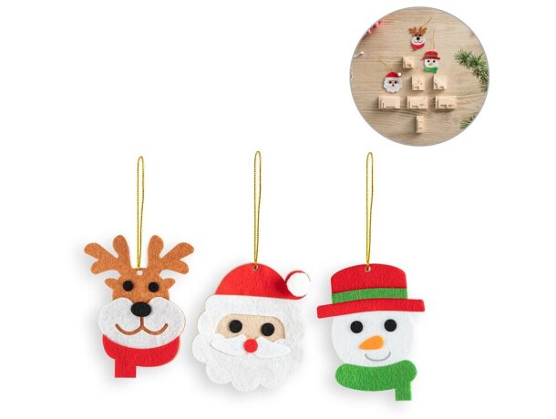 Colgantes Deer Navideños