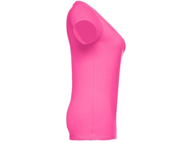 Camisetas mujer algodón cardado 150 g/m2 Thc Rosa detalle 25