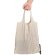 Bolso Orleans plegable 100% algodón natural claro