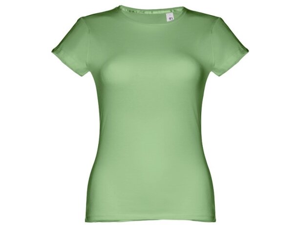 Camisetas manga corta THC Sofia 3XL para mujer algodón 100% 150 g/m2 Jade verde detalle 28