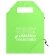 Bolsa Beira rPET plegable personalizada verde claro