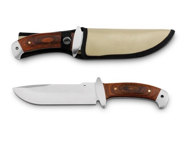 Cuchillo Norris de acero inoxidable y madera