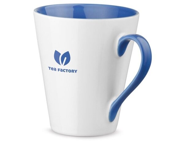 Taza Colby de cerámica 320 mL azul