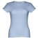 Camisetas manga corta THC Sofia 3XL para mujer algodón 100% 150 g/m2 Azul pastel detalle 13