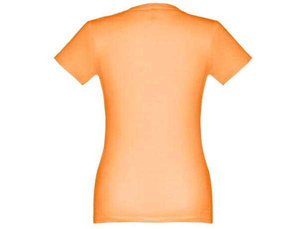 Camisetas mujer punto jersey algodón 190 g/m2 Thc Ankara Women Naranja coral detalle 6