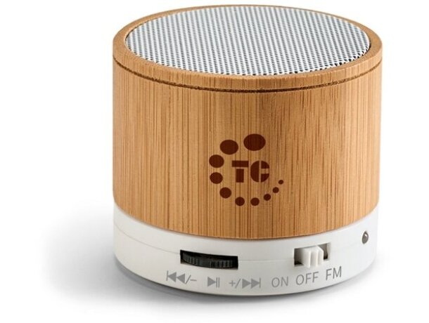 Altavoz Glashow portátil con micrófono natural