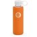 Botellas térmicas con funda de silicona y tapa de rosca Dhabi 380ml Naranja detalle 1