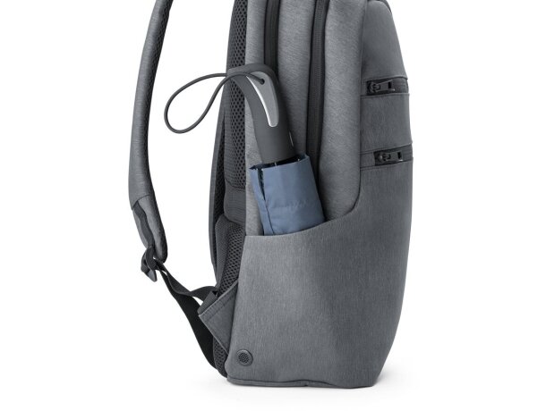 Mochila Brooklyn para portátil de 17 ' gris claro