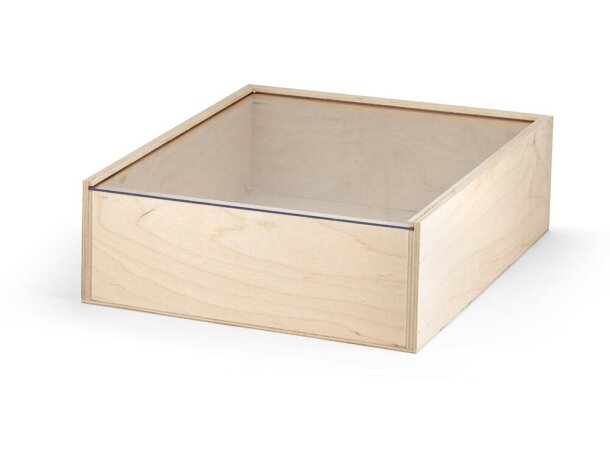 Caja Boxie Clear L de madera L