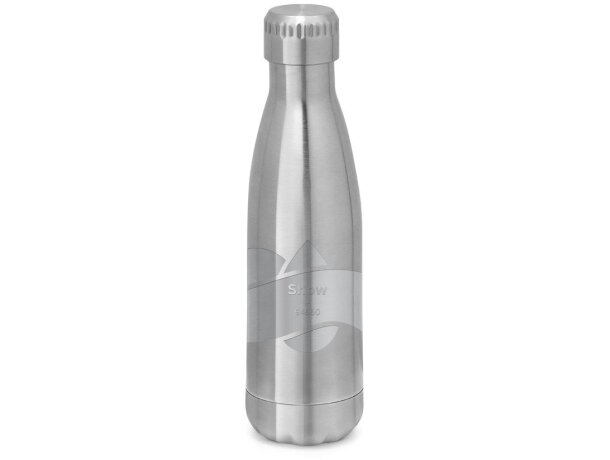 Botellas térmicas Termo Show de 510ml acero inoxidable doble pared Cromado satinado detalle 1