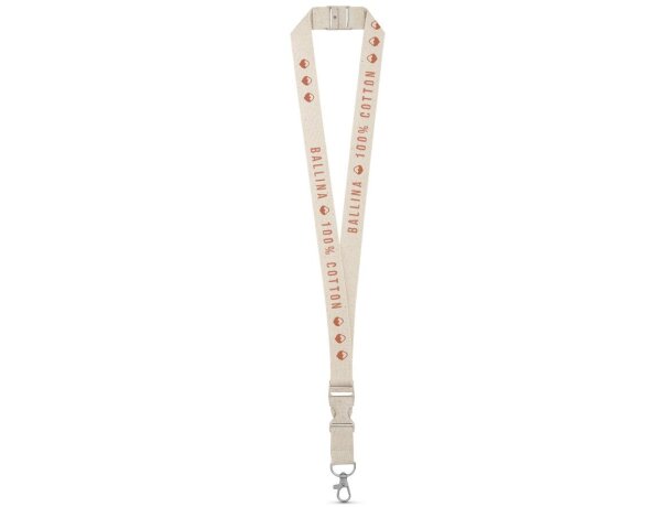 Lanyard Ballina natural claro