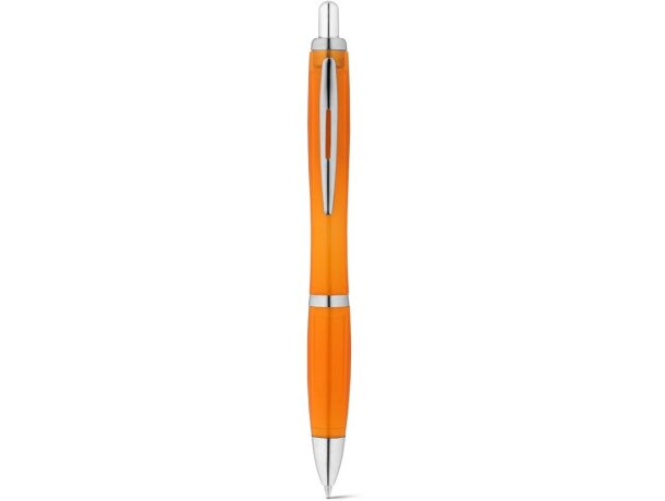 Bolígrafos de rPET con clip metálico Swing Rpet tinta azul colores variados Naranja detalle 5