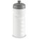 Botella Lowry deportiva con cuerpo blanco 550 ml personalizada cromado satinado