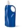 Botella Hike plegable de colores personalizada azul