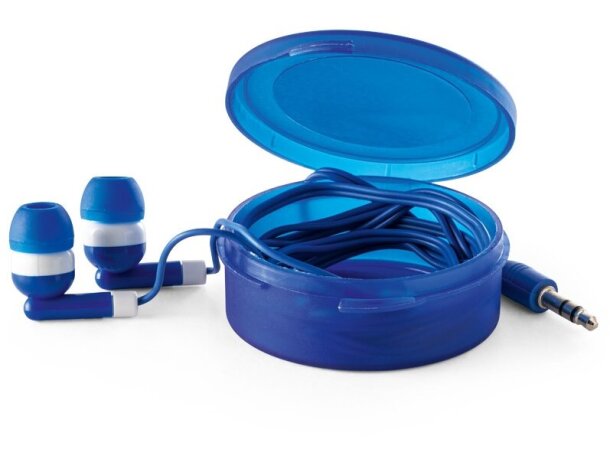 Auriculares azul royal