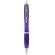 Bolígrafos de rPET con clip metálico Swing Rpet tinta azul colores variados Morado detalle 4