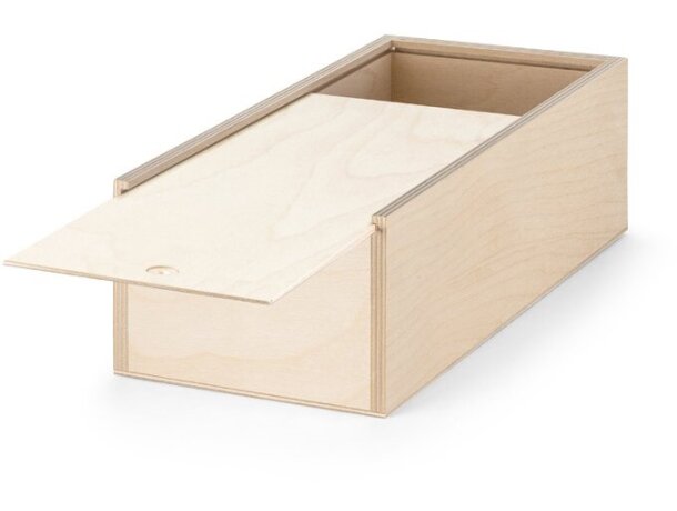 Caja Boxie Wood M de madera M natural claro