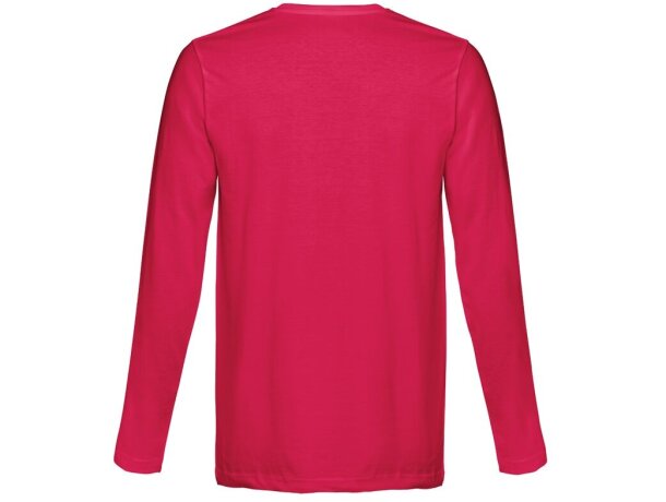 Camisetas manga larga THC Bucharest hombre algodón 100% 150 g/m2 Rojo detalle 20