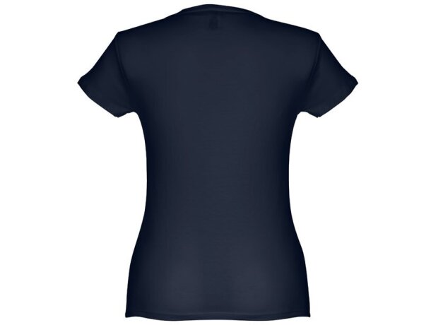 Camisetas mangas cortas corte entallado de algodón 150 g/m2 Thc Sofia Azul marino detalle 37