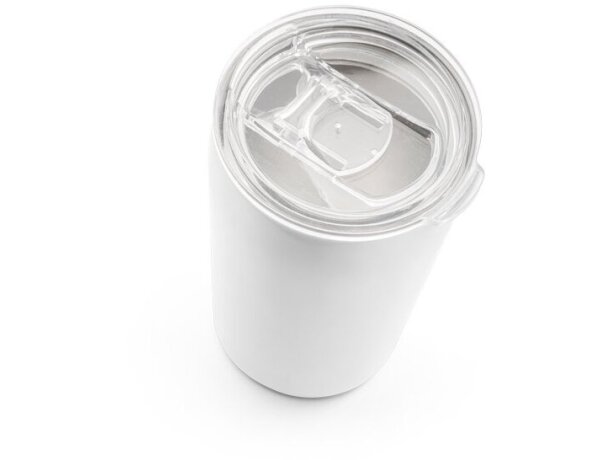 Vaso Slider de viaje de 380 mL blanco