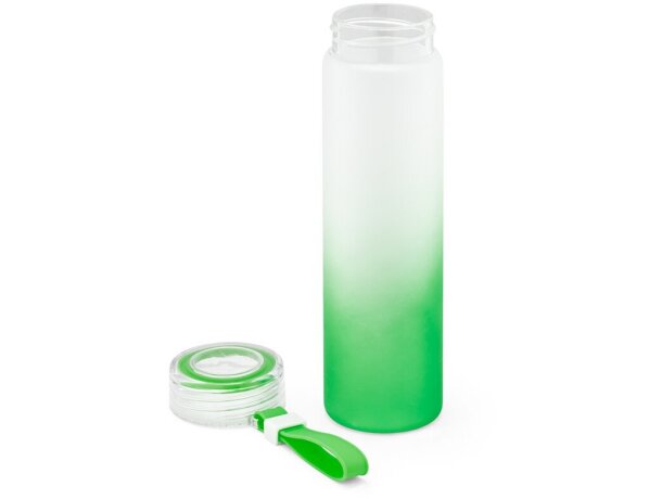 Bidón personalizado botella Williams vidrio borosilicato 470ml Verde detalle 1