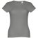 Camisetas manga corta THC Sofia 3XL para mujer algodón 100% 150 g/m2 Gris