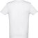 Camiseta promocional unisex THC Athens WH tubular corte regular algodón 100% 150 g/m2 Blanco detalle 3