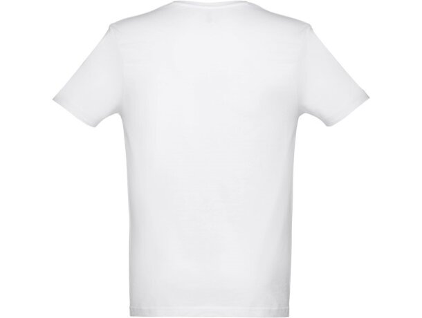 Camiseta manga corta para merchandising algodón 150 g/m2 Thc Athens Blanco detalle 3