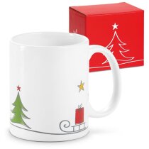 Tazas con estampado navideño Ancelle de cerámica 350ml