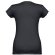 Camisetas mujer algodón cardado 150 g/m2 Thc Negro detalle 21