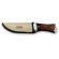 Cuchillo Norris de acero inoxidable y madera natural oscuro