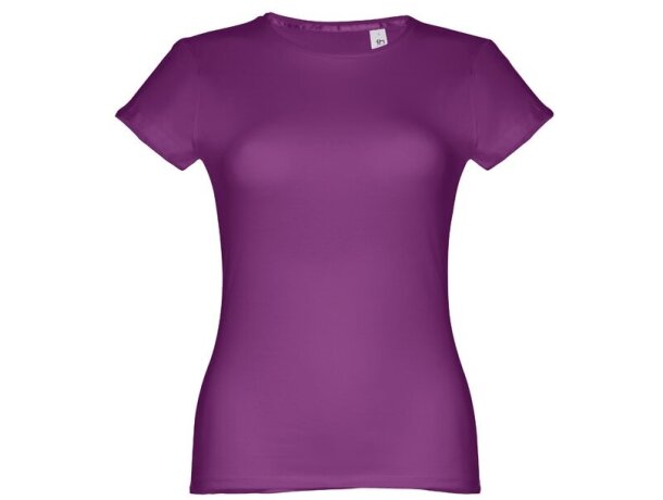 Camisetas manga corta THC Sofia 3XL para mujer algodón 100% 150 g/m2 Morado detalle 39