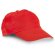 Gorra Rufai 100% algodón rojo