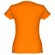 Camisetas manga corta THC Sofia 3XL para mujer algodón 100% 150 g/m2 Naranja detalle 43