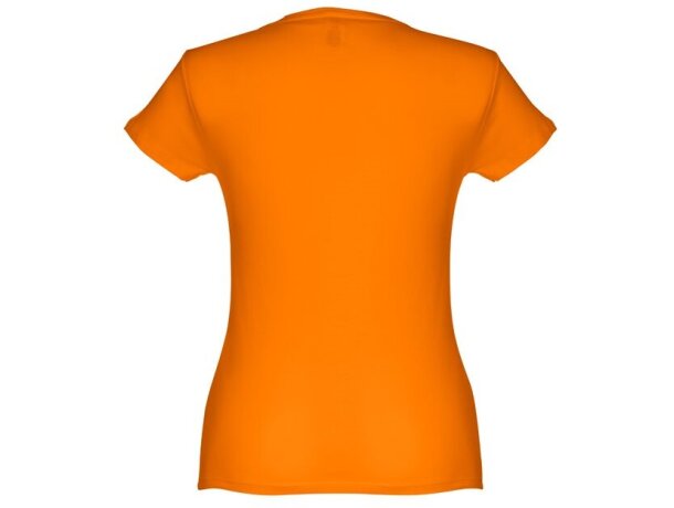 Camisetas manga corta THC Sofia 3XL para mujer algodón 100% 150 g/m2 Naranja detalle 43