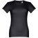 Camisetas mujer punto jersey algodón 190 g/m2 Thc Ankara Women Negro detalle 39