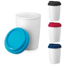 Tazas personalizadas Duwal de viaje 270ml porcelana doble cuerpo