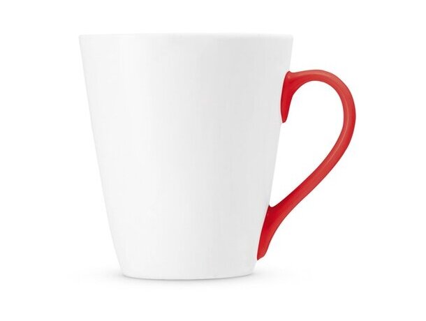 Taza Colby de cerámica 320 mL rojo