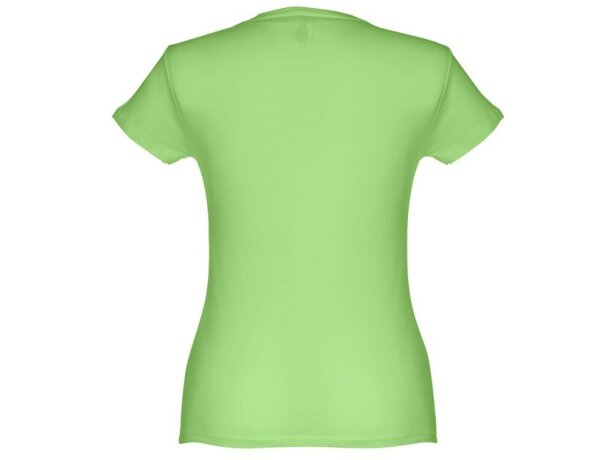 Camisetas mangas cortas corte entallado de algodón 150 g/m2 Thc Sofia Verde claro detalle 49