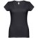 Camiseta de mujer personalizada THC Athens Women entallada algodón 100% 150 g/m2 Negro detalle 20