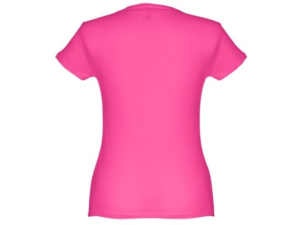 Camisetas manga corta THC Sofia 3XL para mujer algodón 100% 150 g/m2 Rosa detalle 84