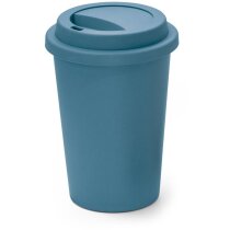 Vasos de plástico para bebidas con tapa Tonali 450 reutilizable 450ml