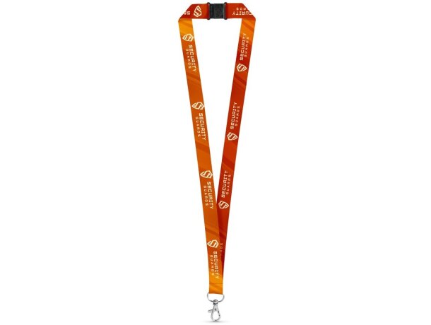 Lanyards personalizados baratos Bristol sublimación doble cara con seguridad detalle 1