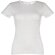 Camisetas manga corta THC Sofia 3XL para mujer algodón 100% 150 g/m2 Blanco matizado