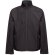 Chaquetas softshell unisex THC Eanes con poliéster 280 g/m2 y forro polar Negro