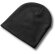 Gorro Hawk unisex rPET negro