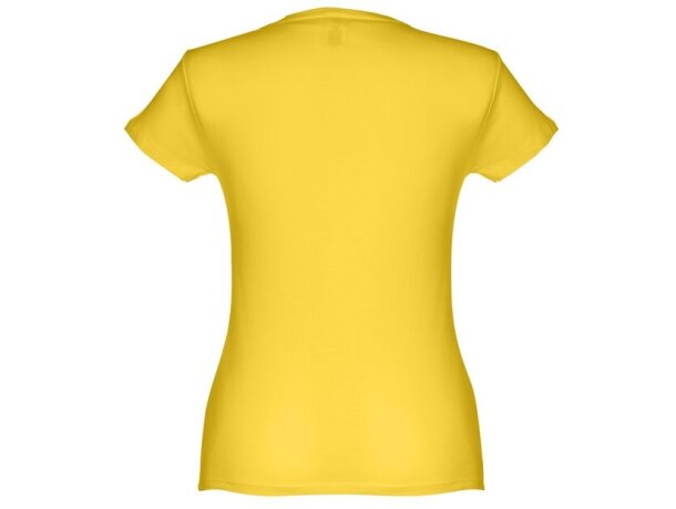 Camisetas manga corta THC Sofia 3XL para mujer algodón 100% 150 g/m2 Amarillo detalle 72