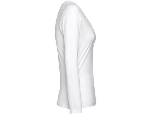 Camisetas de mujer algodón 150 g/m2 Thc Blanco detalle 4