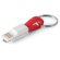 Cable Riemann Usb Con Conector 2 En 1 rojo