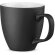 Taza Panthony Mat de porcelana de 450 mL negro